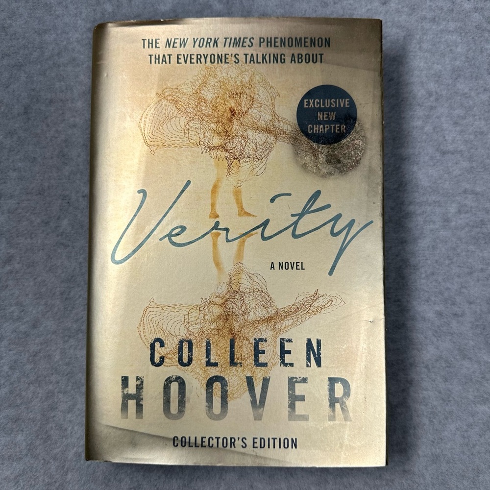 Verity by Colleen Hoover Collector's Edition Book Hardcover